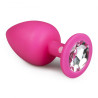 EasyToys Anal Collection Plug Bijou Diamond Rose 8 x 4cm